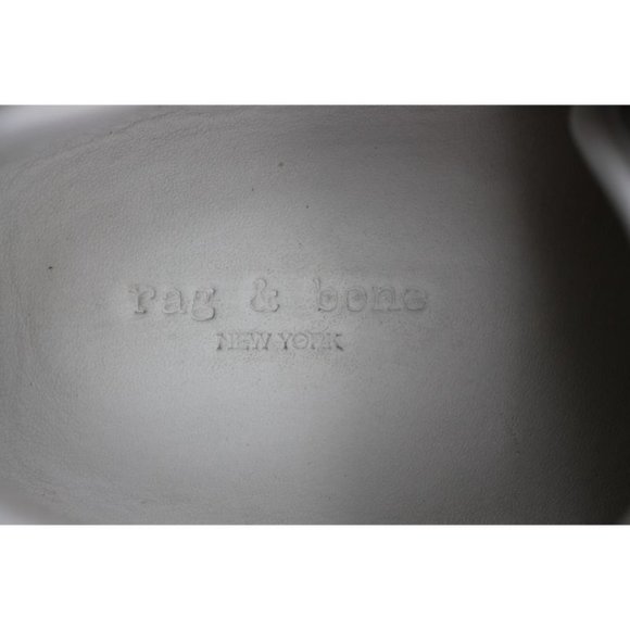 Rag And Bone Army Women's Size EU 39.5 Low Top White Leather Sneakers Shoes - Picture 10 of 10